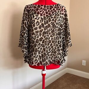 International Concepts butterfly style blouse